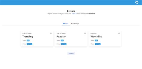 sonarr|sonarr import lists.